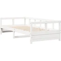 VidaXL Tagesbett 90 x 200 cm weiß