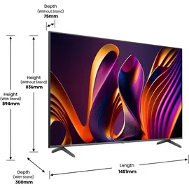 Hisense 65E77NQ PRO 65 Zoll QLED 4K TV