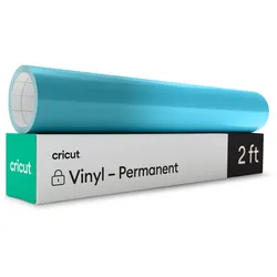 Cricut 2009589, Hitzebeständige Vinylrolle, Glattes wärmeübertragendes Vinyl, Bl