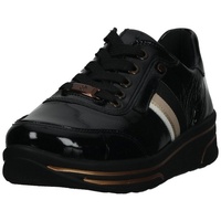 Ara Shoes ARA Damen Sapporo Sneaker, Schwarz, 42 EU Weit - 42 EU Weit