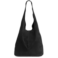 CASPAR Modell No.767 Shopper Wildleder Black