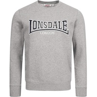 Lonsdale Herren Rundhals Sweatshirt schmale Passform Berger LP181 XL