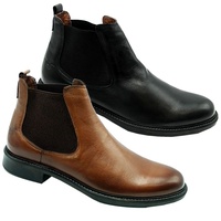 Mustang Herren Chelsea Boots Stiefelette 4937-501, Größe:44 EU, Farbe:Schwarz