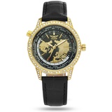 Aviator Entertainment Aviator Uhr AVW8633L03 Damen Armbanduhr Gold