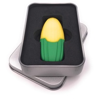 Onwomania Maiskolben Gemüse USB Stick in Alu Geschenkbox 32 GB USB 3.0