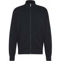 Bugatti Strickjacke mit Reißverschluss blau