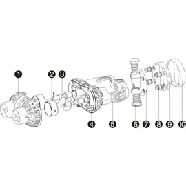 Wiltec Strömungspumpe JVP-231 8000 l/h