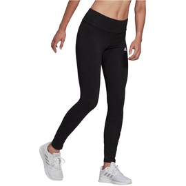 Adidas Essentials HIGH-WAISTED LOGO LEGGINGS Black / White M