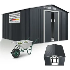 Juskys Metallgerätehaus XXL Anthrazit