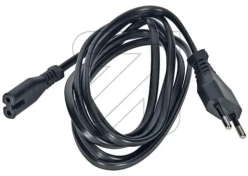 EGB Geräte-Zuleitung H03VVH2-F 2x0,75 1,8m