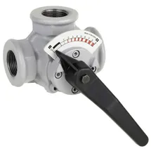 Honeywell Dreiwege-Mischer DR20MA Muffenausführung Kvs 6,3 PN 6 Grau