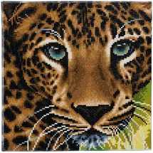 Craft Buddy Ltd. Leopard Crystal Art Kit 30x30 cm