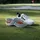 adidas ADIPOWER 26 SPIKELESS GOLFSCHUH - Cloud White / Collegiate Navy / Lucid Orange - 42