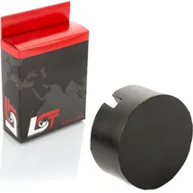 Lst Wagenheberaufnahme 75x35 mm rund Gummi Adapter Gummiblock