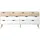 VCM Kommode Napoli 196 x 82 x 40 cm Weiß