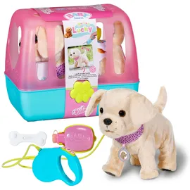 Zapf Creation BABY born Mein Hund Lucky mit Box