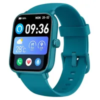 Damen-Smartwatch mit Telefonfunktion, Alexa integriert, Herzfrequenz, SpO2, Schlaf, Stressmonitor, über 100 Sportmodi, IP68 wasserdichte - Grün