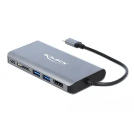 DeLock USB Type-C Docking Station, USB-C 3.1 [Stecker] 87683