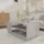 furnicato Moderner Couchtisch Betongrau Holzwerkstoff 102 x 55 x 43 cm