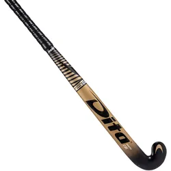 Damen/Herren Feldhockeyschläger Experten Low Bow 85 % Carbon - CarboTec C85 LB gold/schwarz 36,5