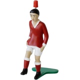 TIPP-KICK Top Kicker Rot Figur Spieler Tip Kick mit eckigem spitzem Fuß