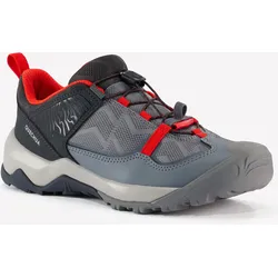 Wanderschuhe Kinder Gr. 35–38 Schnellschnürung - Crossrock grau 38