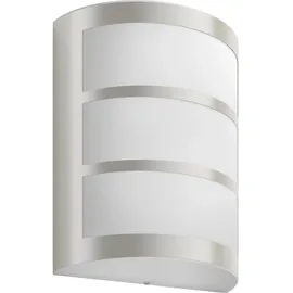 Philips Außenwandleuchte Edelstahl 21,5 cm inkl. Bewegungsmelder silber