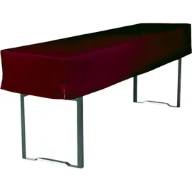 TexDeko Tischdecke Biertischhusse 3/8 Länge 220 x 70 x 30 cm Bordeaux