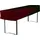 TexDeko Tischdecke Biertischhusse 3/8 Länge 220 x 70 x 30 cm Bordeaux
