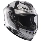 AGV K6 S Ultrasonic, Integralhelm - Matt Schwarz/Hellgrau - XL