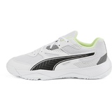 Puma Solarflash Jr II Hallenturnschuh, White Black Fizzy Light,