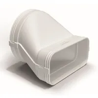 Airtec - Flachkanal 175x80mm auf ø 150mm, Übergangsstück Dunstabzug
