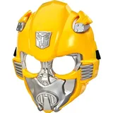 Hasbro F4644 Transformers Rise of the Beasts Bumblebee Autobots Maske mit Gummiband Gelb Silber Fasching Kostüm 25 cm