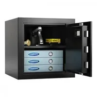 Rottner Tresor Monaco 45, 43,5 x 43,5cm, mit Doppelbartschloss, 55kg