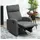 Homcom Relaxsessel Chenille 63 x 98 x 91 cm Grau