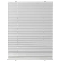 Lichtblick Plissee Haftfix, ohne Bohren, weiß - weiss