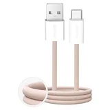 PURO USB-A auf USB-C 1,5 m Beige
