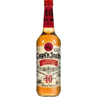 Capt'n Jack Rum 40,0 % vol 0,7 Liter