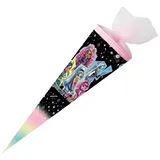 NESTLER Schultüte Monster High Best Boos Forever rund mit Tüllverschluss 50cm