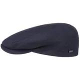 Lipodo Sportflatcap Schirmmütze Uni einfarbig Made in Italy Damen und Herren Sommer Winter dunkelblau 60 cm - 60