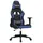 vidaXL Gaming-Stuhl Kunstleder Blau