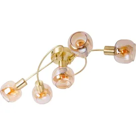 NÄVE Led-Deckenleuchte Libby 5 Messing