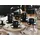 CreaTable Soft Touch Black Tassenset 12-tlg. schwarz