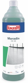 Buzil Intensivreiniger Maradin HC 43, Hochkonzentrierter Bodenreiniger, 1 Liter - Flasche