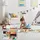 Relaxdays Klappbox 59,5 x 39,5 x 31,5 cm 1-tlg. grau
