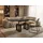 endo-moebel Couchtisch Empoli - ausziehbar 110-170cm und höhenverstellbar Doppellift Metall, Couch- & Esstisch, modern Design, Wohnzimmertisch, Multifunktionstisch schwarz