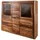 Massivmoebel24 Highboard 166 x 145 x 40 cm Walnuss