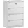 FROMM & STARCK Aktenschrank 90 x 45 x 132 cm Grau