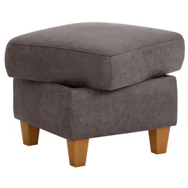 Home Affaire Polsterhocker Palmera 58 x 48 x 58 cm Grau