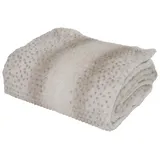 Boltze Decke Eldar Creme/Beige ca. 200x150cm